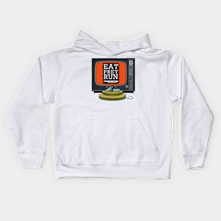 Eat, Prey, Run Kids Hoodie